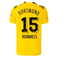 Fotbalové Dres Borussia Dortmund Mats Hummels #15 Alternativní 2022-23 Krátký Rukáv